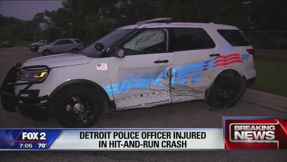 Arrest made after hit-and-run injured Detroit police officer
