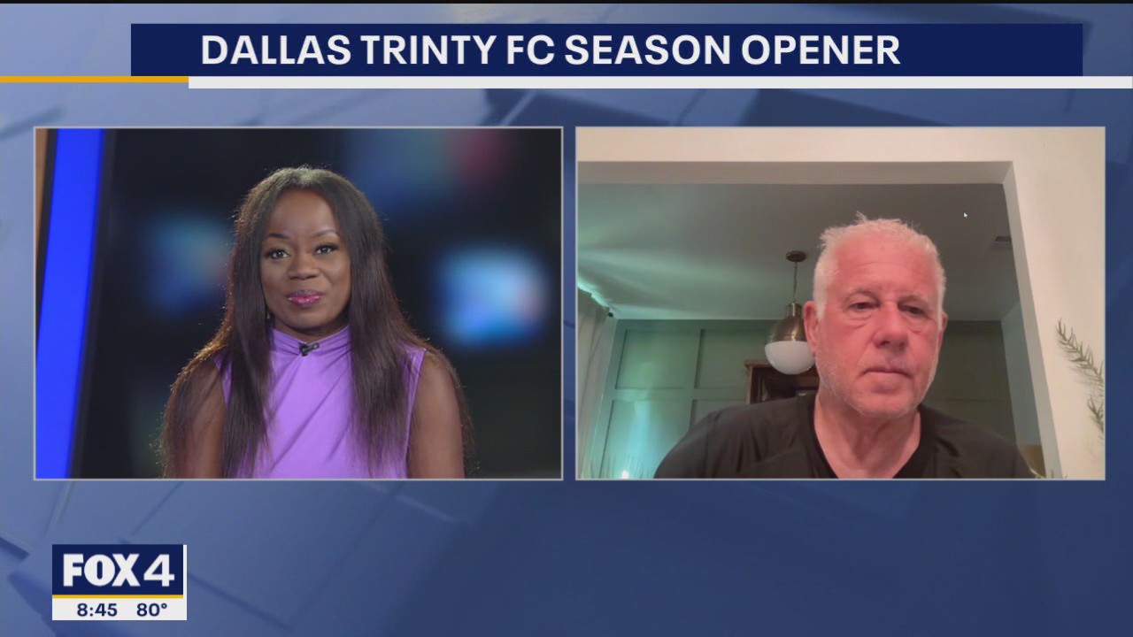 Dallas trinity FC head coach and GM joins Good Day on season home opener