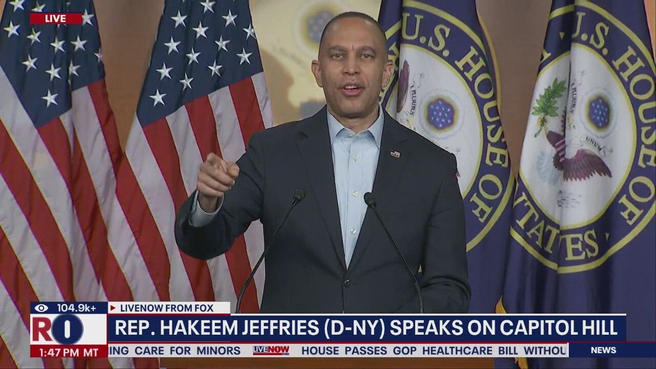 Rep. Jeffries speaks on Capitol Hill