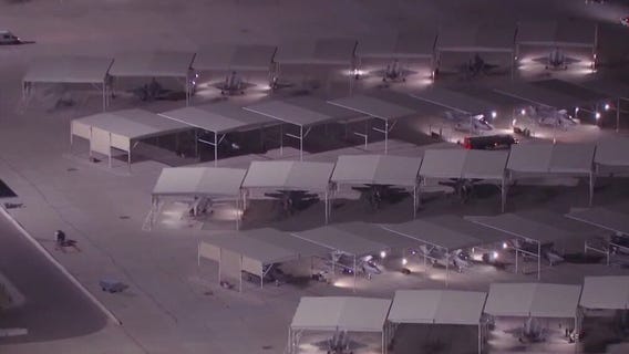 Pilot OK after Mirage F1 landing gear issue at Luke AFB