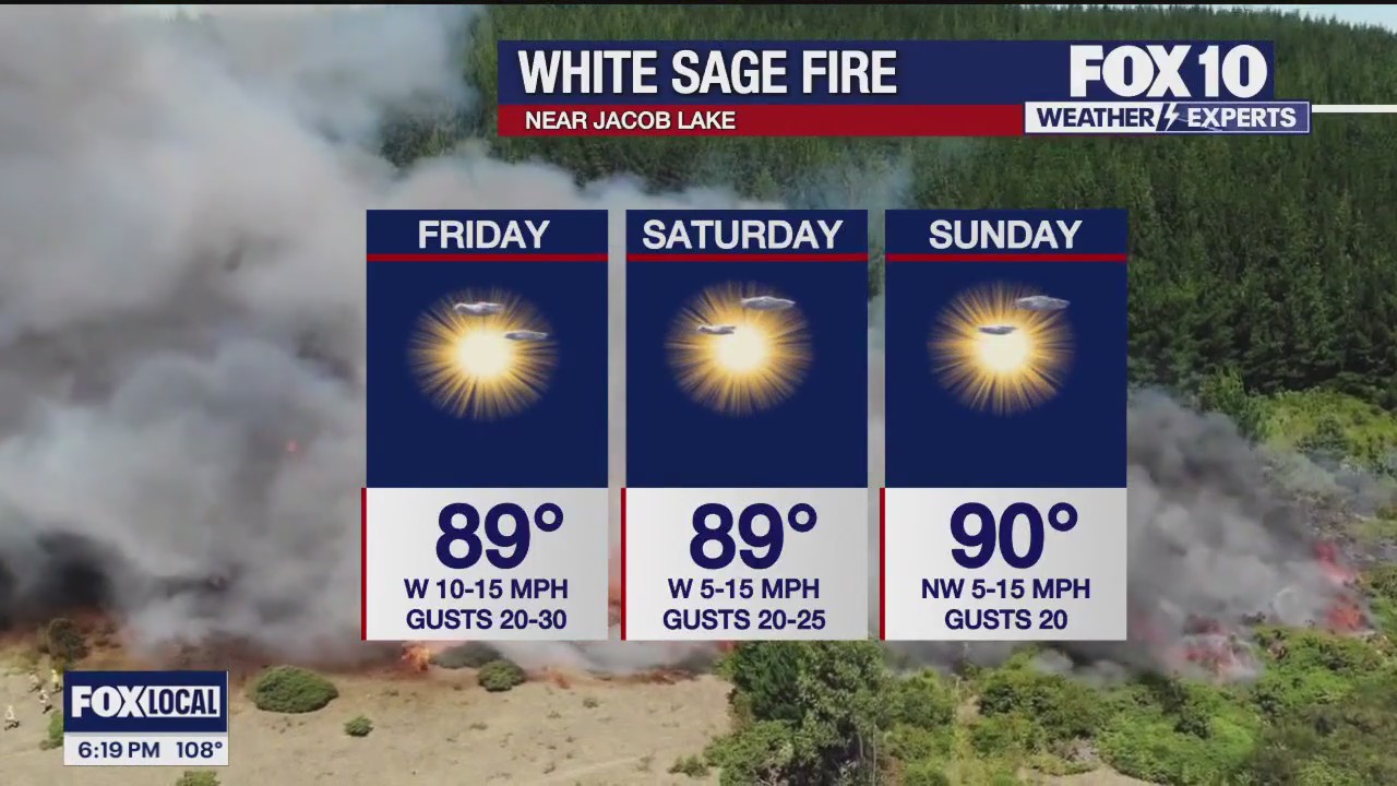 July 11-13 weather forecast