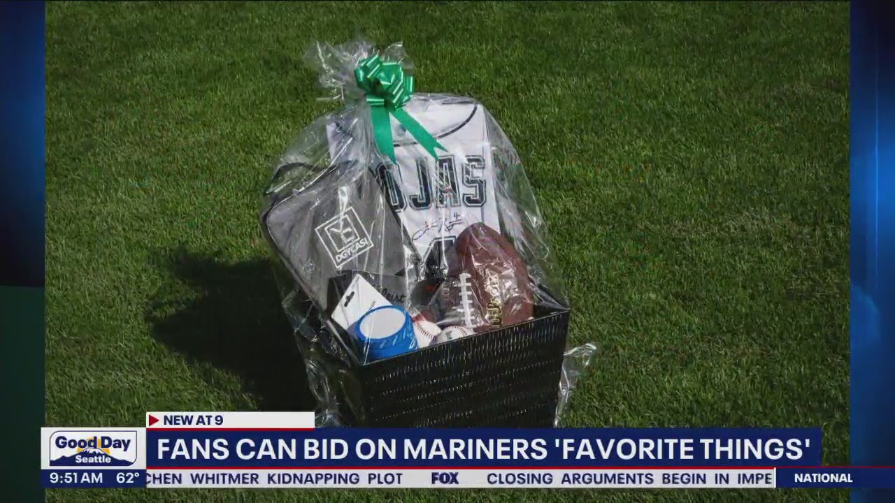 Fans can bid on Mariners 'Favorite Things'