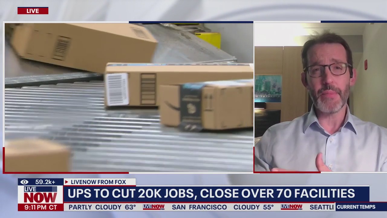 UPS to cut 20,000 jobs amid reduced Amazon deliveries