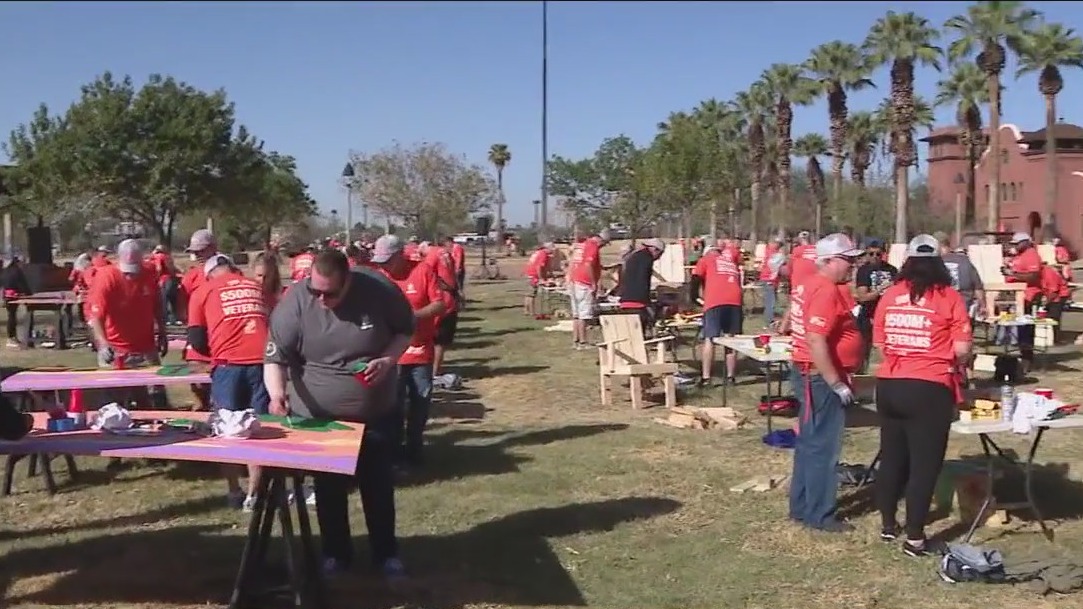 People work to upgrade veteran housing facilities