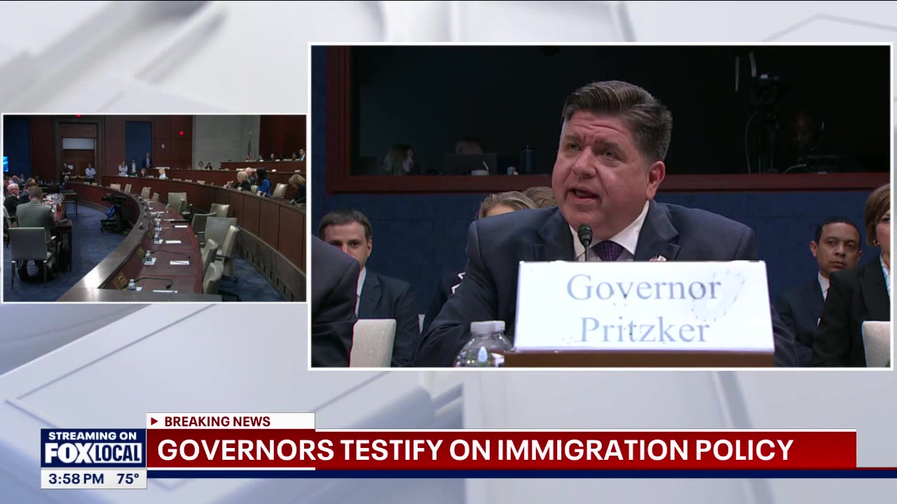 'You don't understand what insurrection is': JB Pritzker says at Congressional hearing