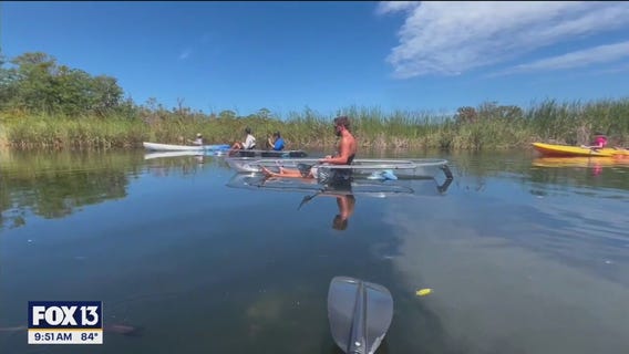 Kayaking on Weeki Wachee River