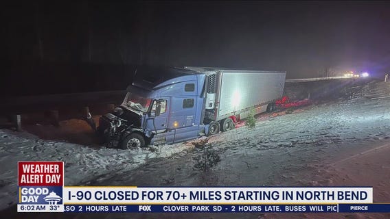 I-90 closed in both directions