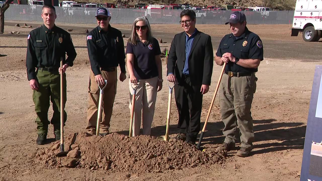 Gov. Hobbs breaks ground on new AZ dispatch center