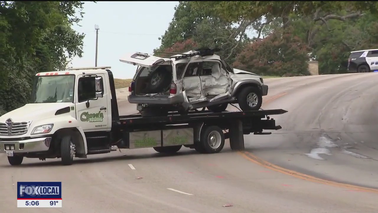 2 children and 1 adult dead in two-vehicle Dallas crash