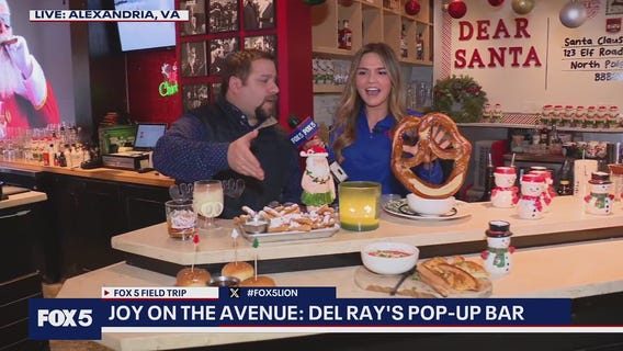 Joy on the Avenue: Del Ray’s holiday popup bar!