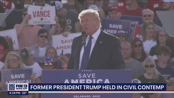 Donald Trump found in civil contempt of court, fined $10k per day