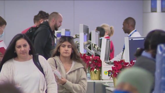 Winter storms in different parts of U.S. delaying flights in and out of LAX