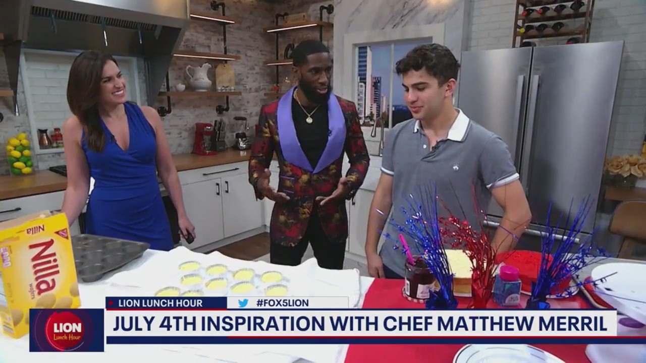 July 4th inspiration with Chef Matthew Merril