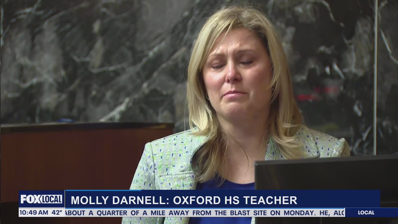 James Crumbley trial: Teacher Molly Darnell takes the stand