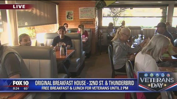 Cory's Corner: Original Breakfast House's Veteran's Day Celebration