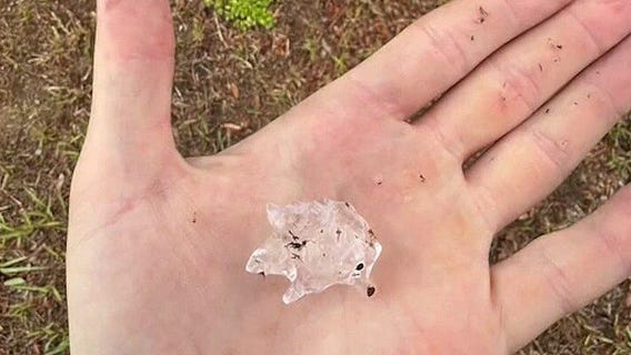 Severe weather is moving across Central Florida