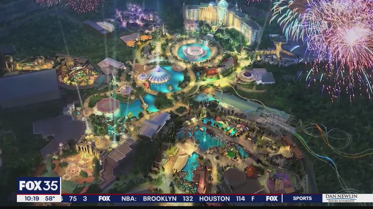 Construction resumes on Universal Orlando's Epic Universe