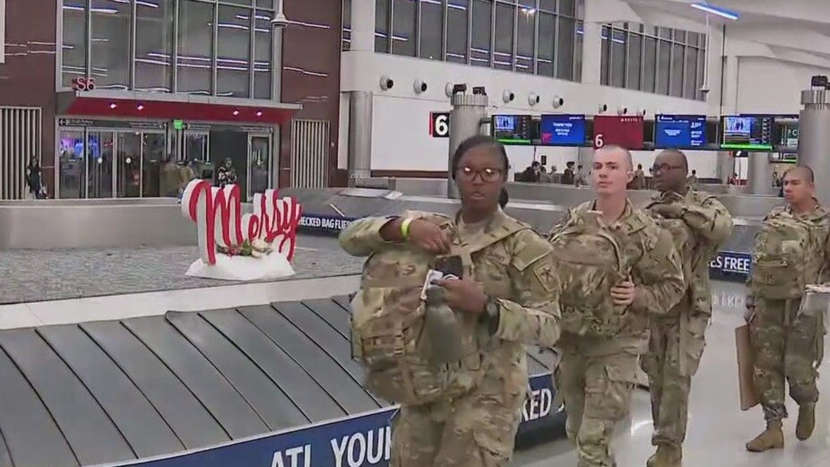 Thousands of Fort Benning soldiers traveling home for holidays