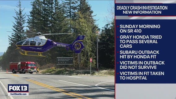 New information in deadly crash on SR 410