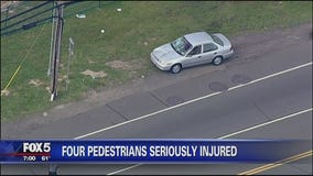 Mother, 3 children hit by car in Rockland County