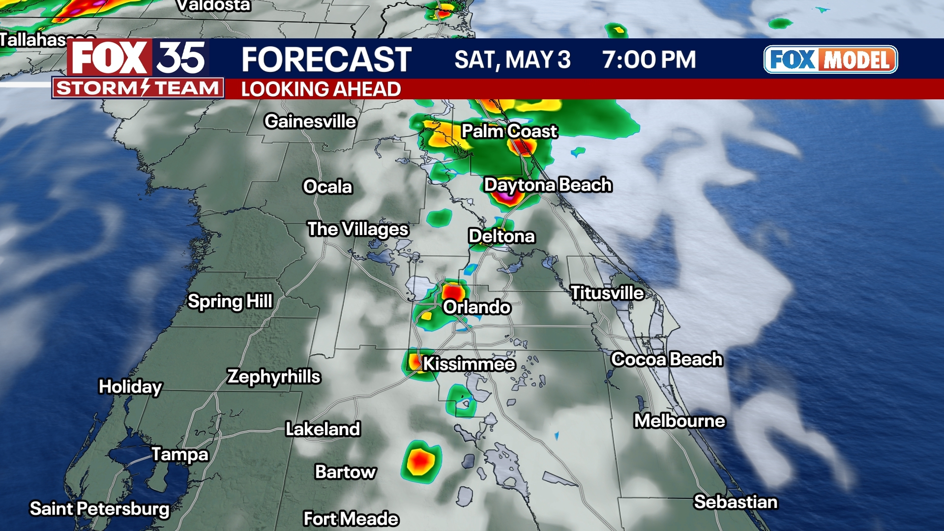 Orlando Weather Forecast PM: May 2nd, 2025