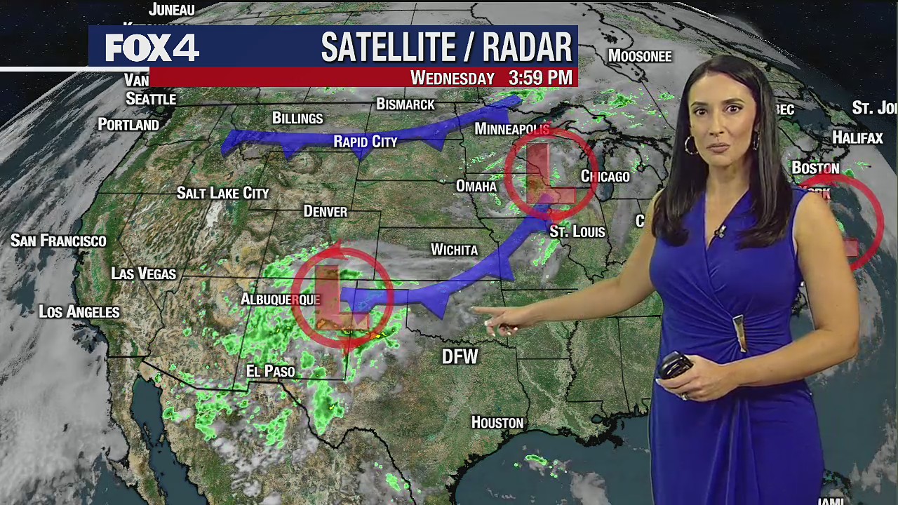 Dallas weather forecast: Evening October 5