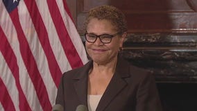 LA Mayor provides update on wildfire recovery efforts