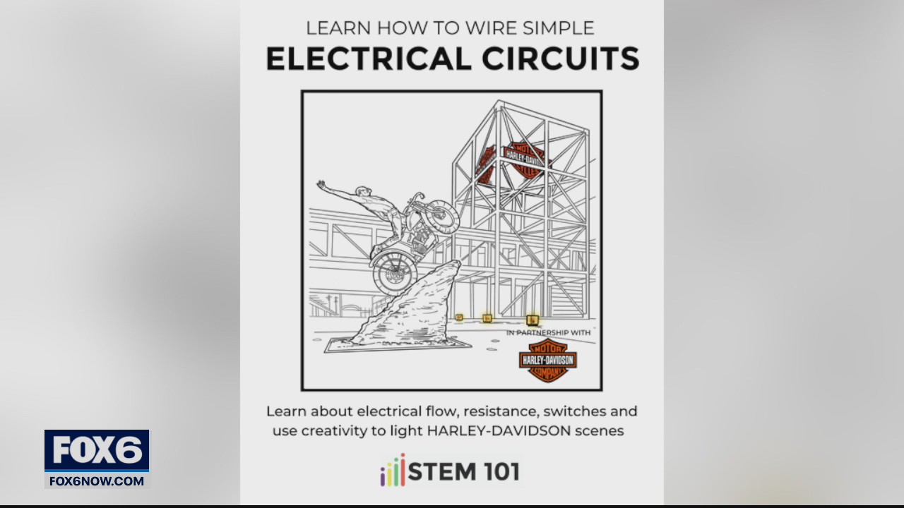 STEM101 teams up with Harley-Davidson to create hands-on activity for kids