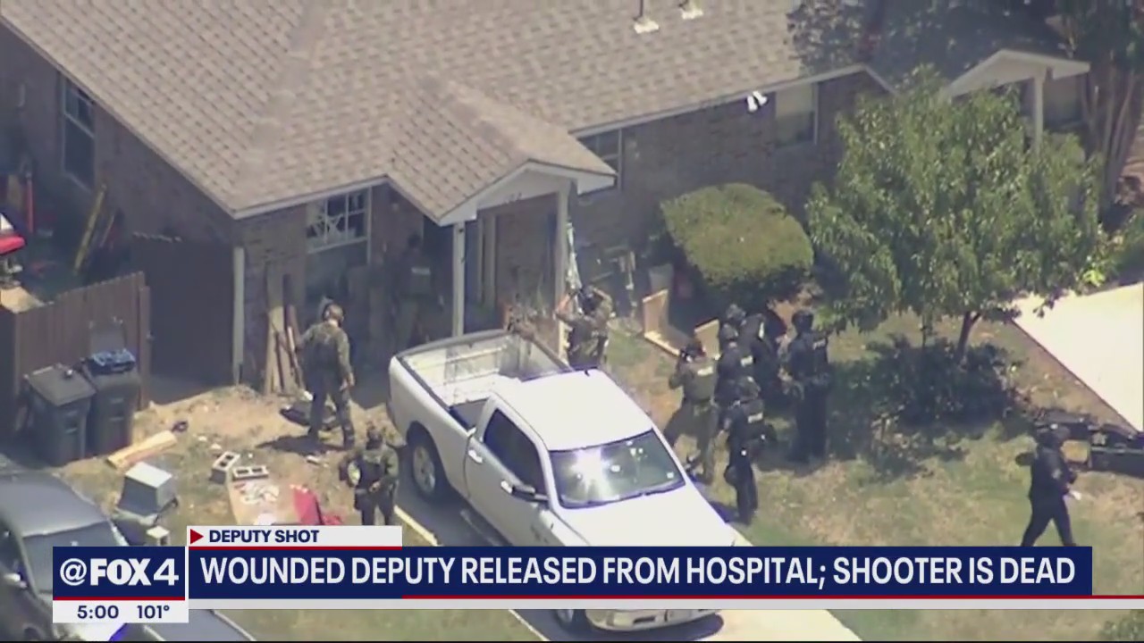 Deputy who was shot released from hospital