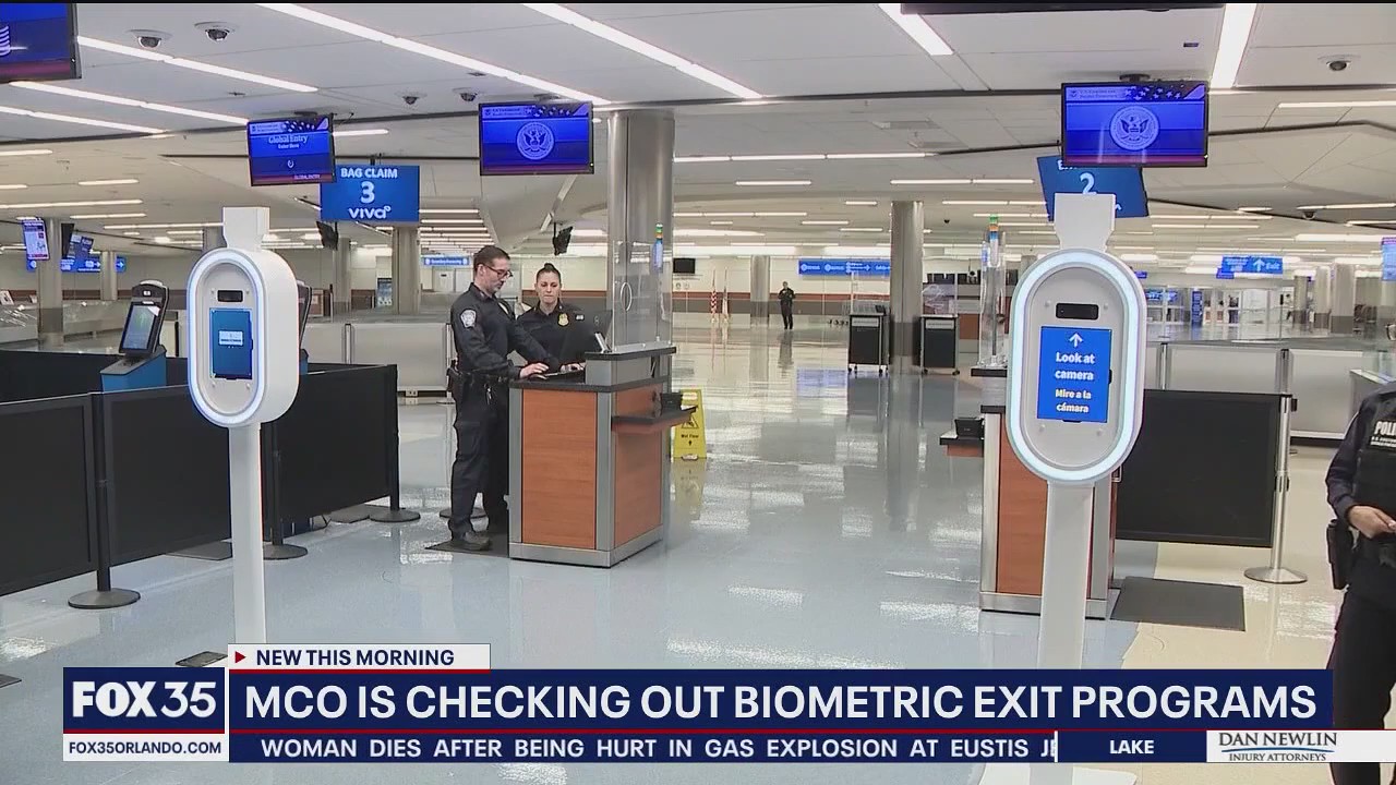 Orlando International Airport testing new biometric technology
