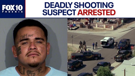 Suspect in deadly AZ Lyft driver shooting arrested