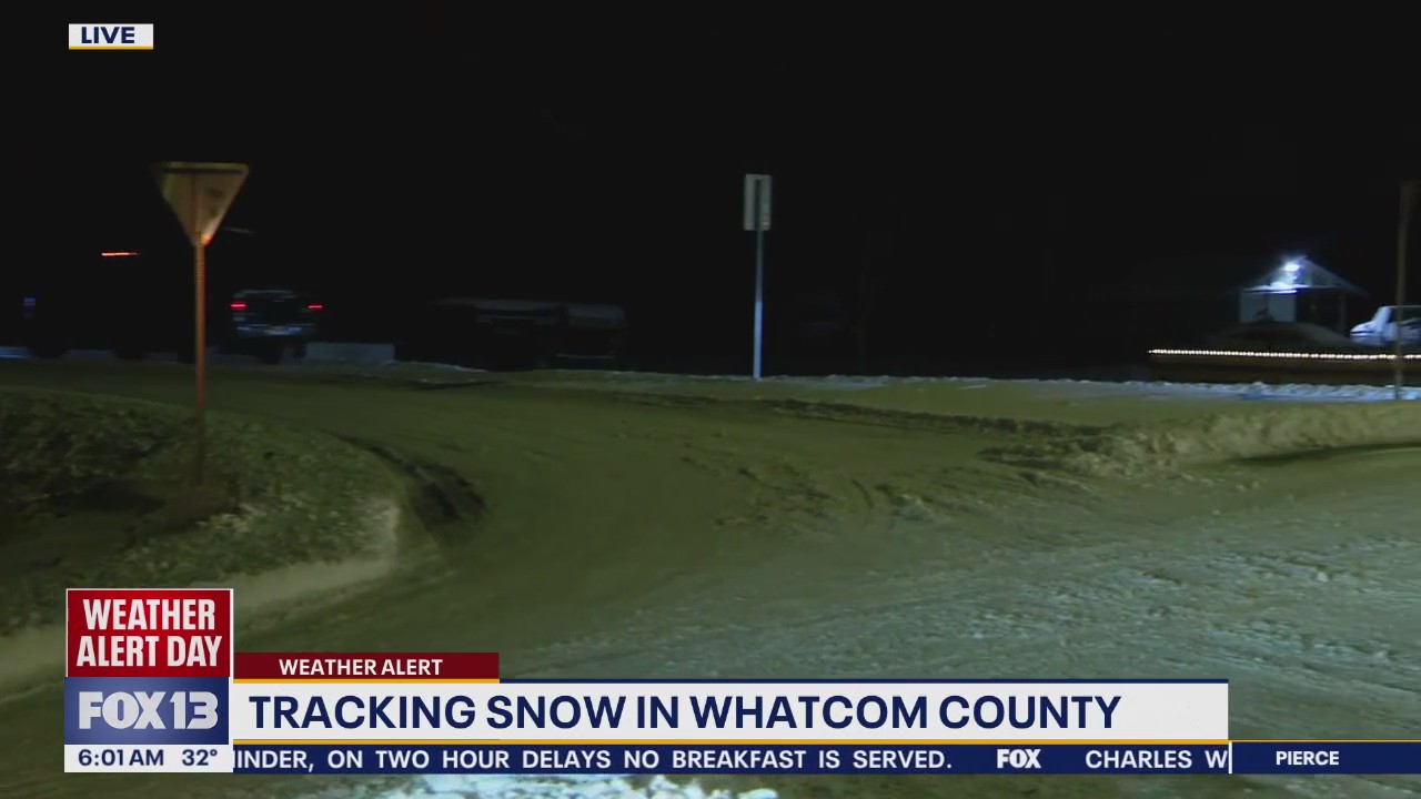 Tracking snow in western Washington
