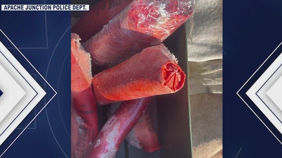 Dynamite found inside car in Apache Junction