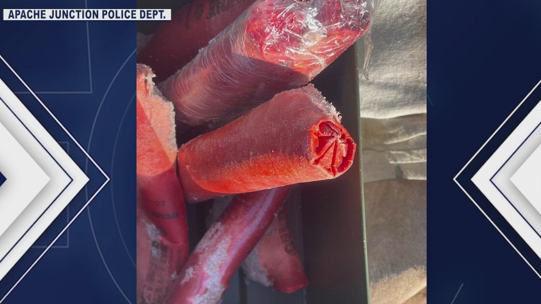Dynamite found inside car in Apache Junction