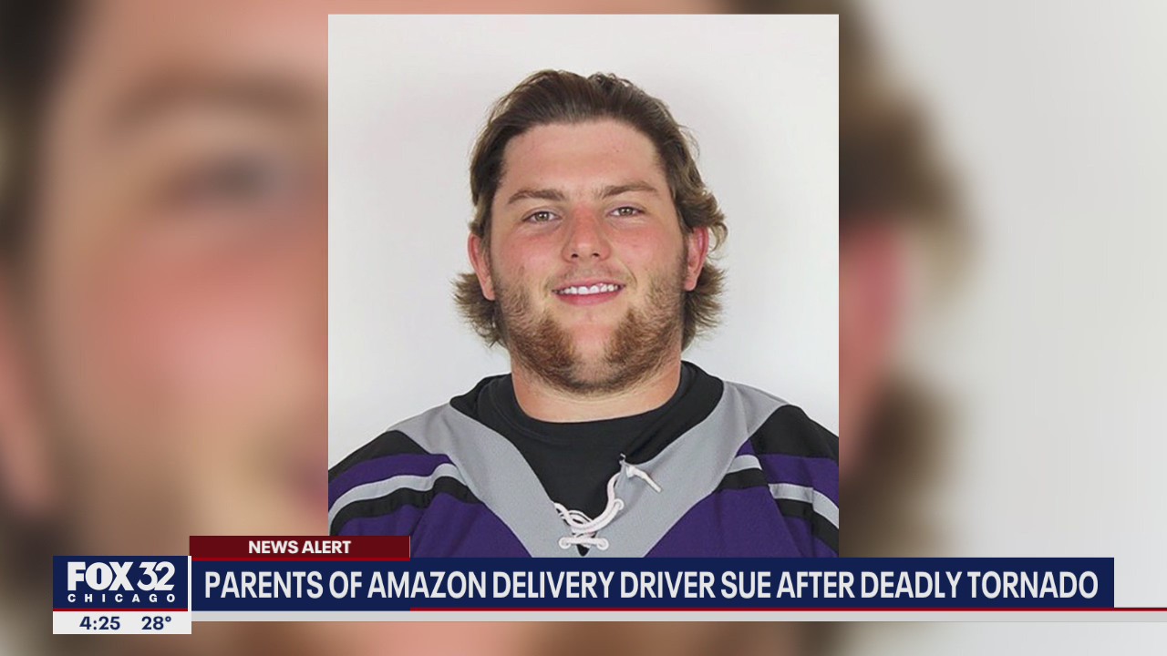 Illinois parents of Amazon delivery driver sue after deadly tornado