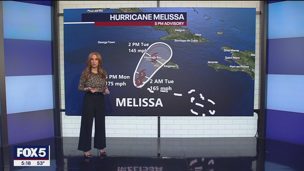 Will Hurricane Melissa bring a wet Halloween to the Tri-State?