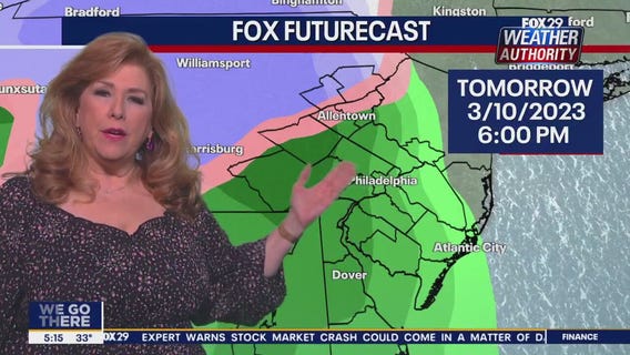 Weather Authority: Thursday, 5 a.m. forecast