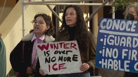 Keep ICE Out protest in Hennepin County [RAW]