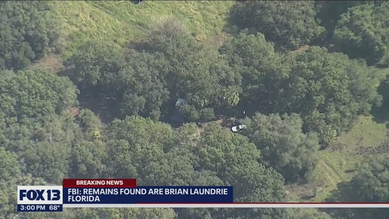 Brian Laundrie: Remains found in Florida park are his, FBI says