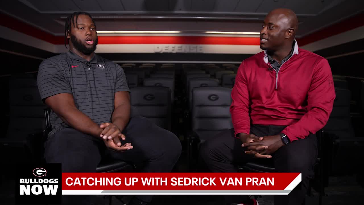 UGA's Sedrick Van Pran on Missouri