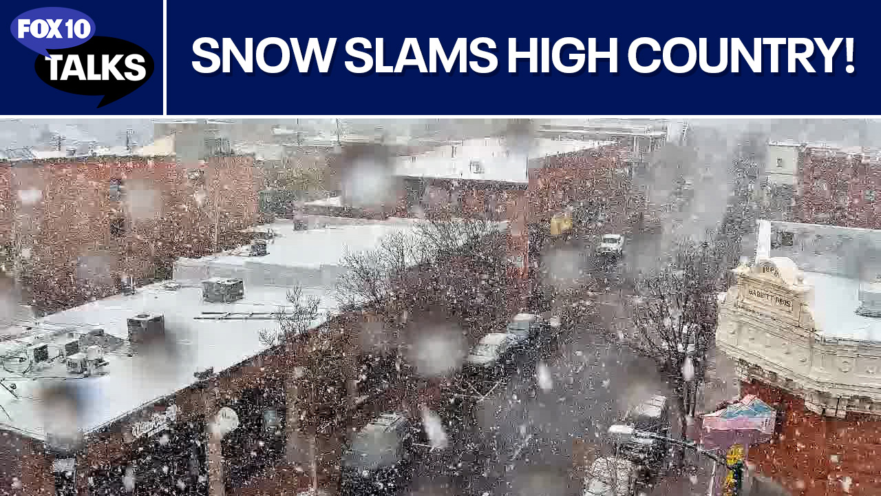 Cold, snow hit Arizona after record heat l FOX 10 Talks