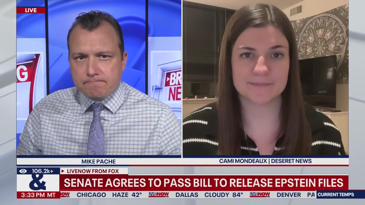 BREAKING: Senate agrees to pass Epstein files bill