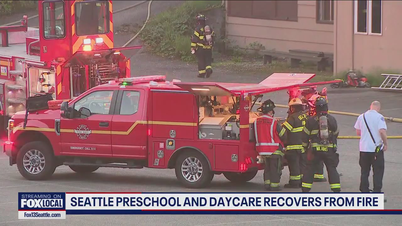 Seattle preschool, daycare recover from fire