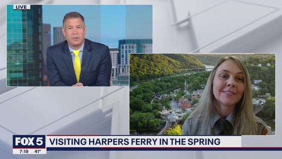 Visiting Harpers Ferry in the spring