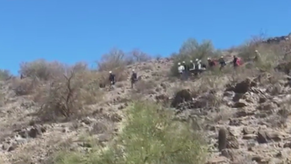 Hikers rescued from Phoenix mountain trails
