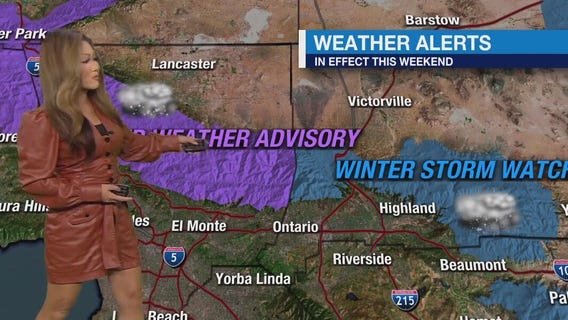 SoCal prepares for a winter storm