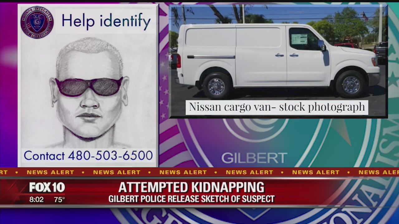 Police seek driver of suspicious van seen in Gilbert | FOX 10 Phoenix
