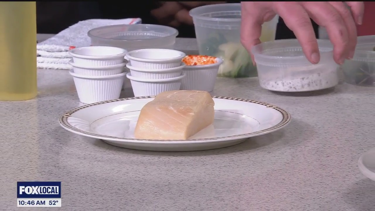 Brentwood Grille in Novi shows us how to make red miso-glazed halibut