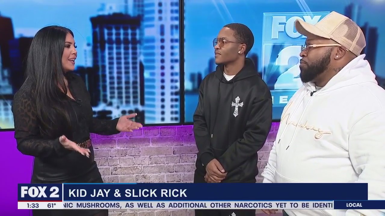 Fox 2's Ronia Shamona Talks to Rapper Kid Jay About His New Song With Trick Trick and New Show With Slick Rick