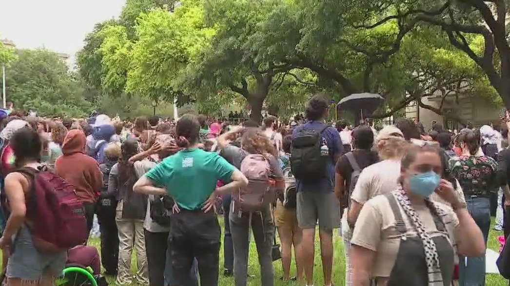 UT Palestine protests: Second rally on campus
